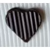 Pastry Chef's Boutique 82912 Chocolate Texture Sheet 360 x 340 mm - 5 Pack - Waves Chocolate Acetate & Textures Sheets