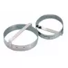 Stainless Steel Large Round Pie Pastry Cutter - Ø 20 cm - Mallard Ferriere
