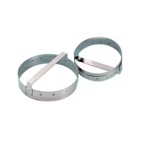 Pastry Chef's Boutique 2462 Stainless Steel Large Round Pie Pastry Cutter - Ø 18 cm Specialty Cookie Cutters Pastry Chef's Boutique 2462 Stainless Steel Large Round Pie Pastry Cutter - Ø 18 cm Specialty Cookie Cutters