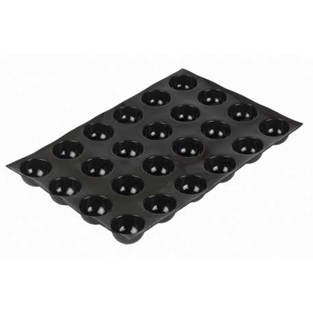 Sasa Demarle Flexipan Origine - Half-Spheres Ø 2.75” - FP 1268 - 24 Indents - 18” x 26” (400 x 600 mm) Sasa Demarle Flexipan Origine - Half-Spheres Ø 2.75” - FP 1268 - 24 Indents - 18” x 26” (400 x 600 mm)