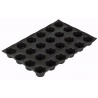Sasa Demarle Flexipan Origine - Muffins Ø2.75” (73 mm) - FP 3051 - 24 Indents - 18” x 26” (400 x 600 mm)