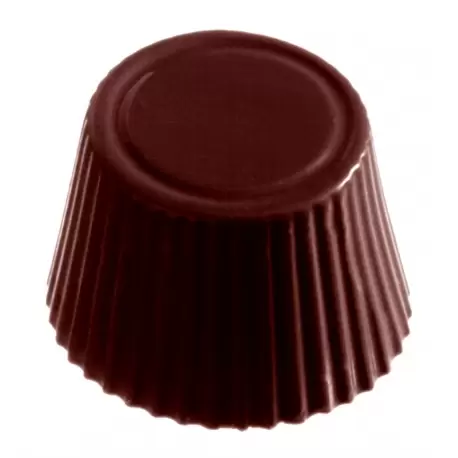 Chocolate World CW2130 Polycarbonate Peanut Butter Candy Cups Chocolate Mold - 30 x 30 x 19 mm - 14gr - 4x8 Cavity - 275x175x... Chocolate World CW2130 Polycarbonate Peanut Butter Candy Cups Chocolate Mold - 30 x 30 x 19 mm - 14gr - 4x8 Cavity - 275x175x...