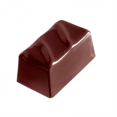 Polycarbonate Small Block Lined Rectangle Praline Chocolate Mold - 35 x 20 x 17 mm - 4x8 Cavity - 14 gr - 275x175x26 mm Polycarbonate Small Block Lined Rectangle Praline Chocolate Mold - 35 x 20 x 17 mm - 4x8 Cavity - 14 gr - 275x175x26 mm