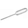 Pastry Chef's Boutique 89196 Plastic Mini Pipettes 3'' - .03 oz. - 100ct Plastic Mini Dishes