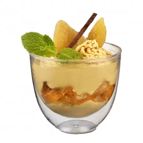 Pastry Chef's Boutique GC18251 Clear Double Wall Plastic Cups - 4.7 oz - 200 pcs Plastic Mini Cups and Bowls Pastry Chef's Boutique GC18251 Clear Double Wall Plastic Cups - 4.7 oz - 200 pcs Plastic Mini Cups and Bowls