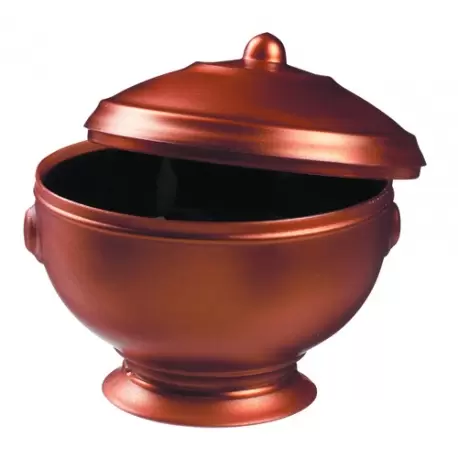 Pastry Chef's Boutique PS343220 ESCOFFIER mini Lion Head Tureen with Lid - Copper / Black - 60 ml - 2 oz - 120 pcs Plastic Mi... Pastry Chef's Boutique PS343220 ESCOFFIER mini Lion Head Tureen with Lid - Copper / Black - 60 ml - 2 oz - 120 pcs Plastic Mi...