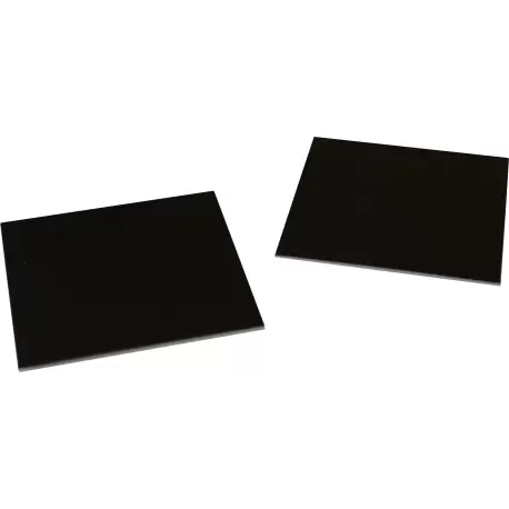 Deluxe Matte Black Square Cake Board - 18 x 18 cm - 50 pcs - Pastry Chef's Boutique