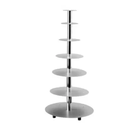 Martellato METAL 7 Aluminum Multi Level Wedding Cake Stand Display - 7 Levels Cakes - Ø 16 - 20 - 26 - 32 - 40 - 45 - 50 cm W... Martellato METAL 7 Aluminum Multi Level Wedding Cake Stand Display - 7 Levels Cakes - Ø 16 - 20 - 26 - 32 - 40 - 45 - 50 cm W...