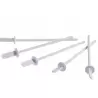 Martellato 20-B003 White Plastic Cake Pops Sticks - 128 x 15 mm - 400pcs Chocolate and Candy Wrapping