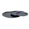 Round Blue Steel Pizza Baking Pans Ø 40 cm - Mallard Ferriere