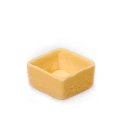 Pastry Chef's Boutique PCB5031 Mini Square Straight Edges Sweet Butter Tartlets - 1.3'' - 245 pcs Sweet Pastry shells Pastry Chef's Boutique PCB5031 Mini Square Straight Edges Sweet Butter Tartlets - 1.3'' - 245 pcs Sweet Pastry shells
