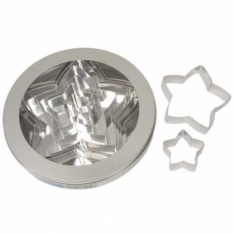 Ateco 7808 Ateco Star Stainless Steel Cookie Cutter Set - Set of 10 pcs Stainless Steel Cookie Cutters Ateco 7808 Ateco Star Stainless Steel Cookie Cutter Set - Set of 10 pcs Stainless Steel Cookie Cutters