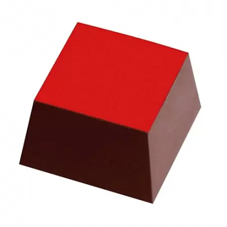 Chocolate World CW4406S Magnetic Polycarbonate Chocolate Mold Square Bar - 24 x 24 x 14 mm - 5x6 pc - 9.50 gr - 275x175x24 mm... Chocolate World CW4406S Magnetic Polycarbonate Chocolate Mold Square Bar - 24 x 24 x 14 mm - 5x6 pc - 9.50 gr - 275x175x24 mm...