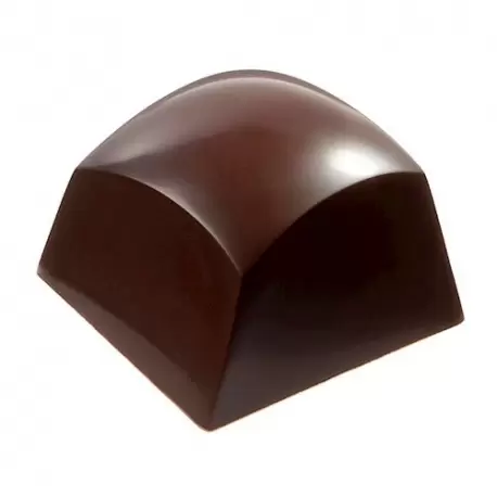 Chocolate World CW1753 Polycarbonate Round Cube by Ruth Hinks Chocolate Mold - 27 x 27 x 19 mm - 11gr - 3x7 Cavity - 275x135x... Chocolate World CW1753 Polycarbonate Round Cube by Ruth Hinks Chocolate Mold - 27 x 27 x 19 mm - 11gr - 3x7 Cavity - 275x135x...