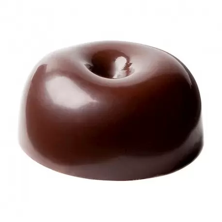 Polycarbonate Donut / Torr Stubbe Chocolate Mold - 25 x 25 x 12 mm - 6gr - 4x9 Cavity - 275x135x24mm Polycarbonate Donut / Torr Stubbe Chocolate Mold - 25 x 25 x 12 mm - 6gr - 4x9 Cavity - 275x135x24mm