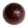 Polycarbonate Truffle Hemisphere Half Sphere Ø27 - 27 x 27 x 13 mm - 6gr - 5x8 Cavity - 275x175x24 mm - Chocolate World