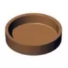 PAVONI Cookmatic Large Straight Edges Tart Shell Plates Ø90x 20 mm - 8 Cavity