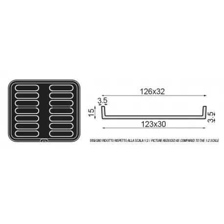 PAVONI Cookmatic Long Oval Finger Eclair Shell Plates - 120 x 30 x 16 mm - 14 Cavity - Plates Only PAVONI Cookmatic Long Oval Finger Eclair Shell Plates - 120 x 30 x 16 mm - 14 Cavity - Plates Only