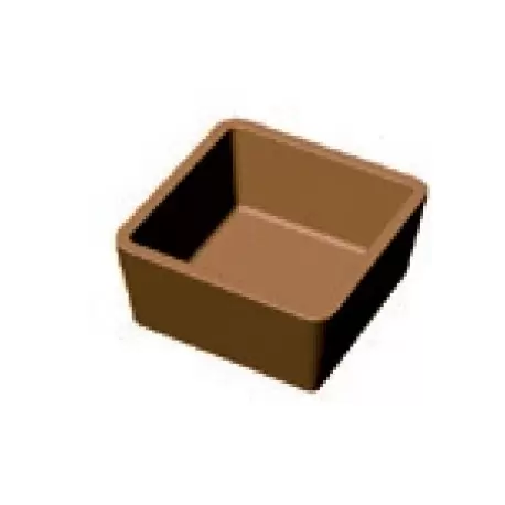 PAVONI Cookmatic Mini Square Tart Shell Plates - 40 x 40 x 19 mm - 30 Cavity