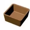 PAVONI Cookmatic Mini Square Tart Shell Plates - 40 x 40 x 19 mm - 30 Cavity