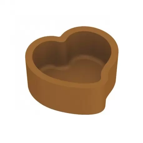 PAVONI Cookmatic Mini Hearts Straight Edges Tart Shell Plates 40 x 38 x 20 mm - 30 Cavity PAVONI Cookmatic Mini Hearts Straight Edges Tart Shell Plates 40 x 38 x 20 mm - 30 Cavity