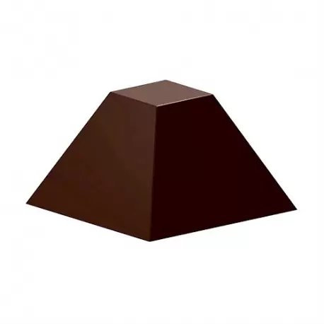 Chocolate World CW1915 Polycarbonate Pyramid Chocolate Mold - 27.5 x 27.5 x 11 mm - 8gr - 3x7 Cavity - 275x135x24mm Modern Sh... Chocolate World CW1915 Polycarbonate Pyramid Chocolate Mold - 27.5 x 27.5 x 11 mm - 8gr - 3x7 Cavity - 275x135x24mm Modern Sh...
