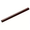 Chocolate World CW1916 Polycarbonate Skinny Rounded Smooth Snack Bar Chocolate Mold - 120 x 9.5 x 5 mm - 5gr - 1x14 Cavity - ...