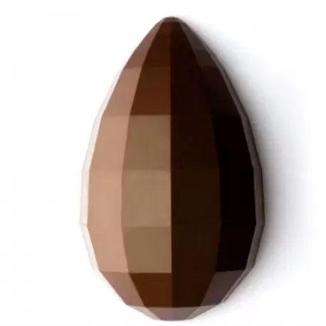 Chocolat Form CF0707 Polycarbonate Chocolate Mold Diamond EGG - Ø160 - Height: 260 mm - 750 gr - 1 cav - 360x195x80 mm Easter... Chocolat Form CF0707 Polycarbonate Chocolate Mold Diamond EGG - Ø160 - Height: 260 mm - 750 gr - 1 cav - 360x195x80 mm Easter...