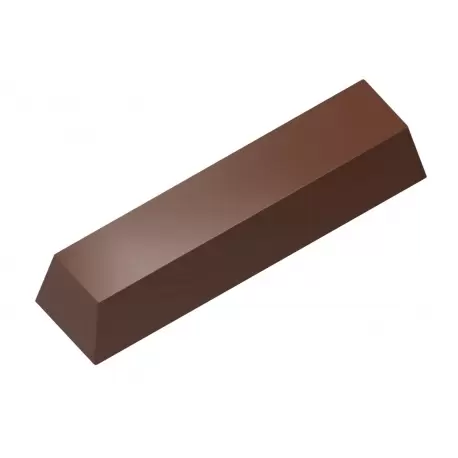 Chocolate World CW1000L09 Magnetic Polycarbonate Square Bar Chocolate Mold - 48 x 12 x 9 mm - 4x4 Cavity - 275x135x24mm Magne... Chocolate World CW1000L09 Magnetic Polycarbonate Square Bar Chocolate Mold - 48 x 12 x 9 mm - 4x4 Cavity - 275x135x24mm Magne...