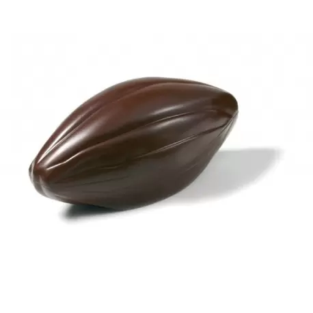 Cacao Barry MLD-090156-M00 Polycarbonate Chocolate Mold Cocoa Pod Bonbonniere 19.5 x 9 cm - 160 gr - 2 Cavity Modern Shaped M... Cacao Barry MLD-090156-M00 Polycarbonate Chocolate Mold Cocoa Pod Bonbonniere 19.5 x 9 cm - 160 gr - 2 Cavity Modern Shaped M...