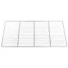 Stainless Steel Cooling Rack 3 Tiers French Full Size 16'' x 24'' - 3 Lines