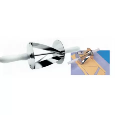 Stainless Steel Croissant Cutter - For regular Croissant Cutting - 97 x 210 mm Stainless Steel Croissant Cutter - For regular Croissant Cutting - 97 x 210 mm
