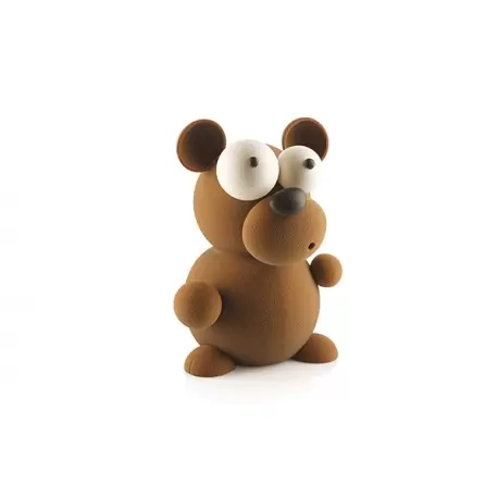 Silikomart Thermoformed KIT TEDDY Bear Chocolate Mold by Raúl Bernal - 40 x 161 x 210 mm - Silikomart Professional