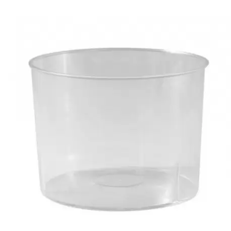 Martellato PMOT005 Low Cylinder Clear Verrines Cups - Ø78 h 57 mm - 100pcs - 210 ml Plastic Mini Cups and Bowls Martellato PMOT005 Low Cylinder Clear Verrines Cups - Ø78 h 57 mm - 100pcs - 210 ml Plastic Mini Cups and Bowls