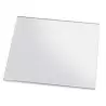 Pastry Chef's Boutique 40152 Cristal Clear Smooth Edgeless Acrylic Sheet 16'' x 12' - 10mm Thick Sheet Pans & Extenders