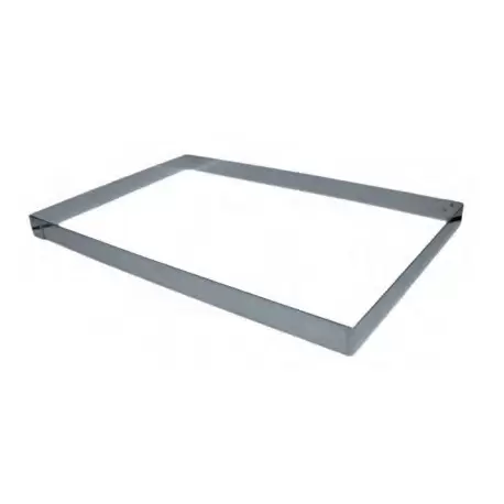 Half Size Pastry Frame Sheet Pan Extender - 300 x 400 mm x 35 mm - Mallard Ferriere