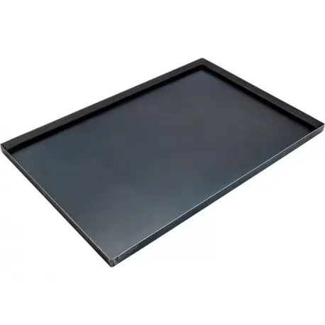 Pastry Chef's Boutique 11603 French Full Size Blue Steel Straight Edges Sheet Pan - 60 x 40 cm - 2 cm Sheet Pans & Extenders Pastry Chef's Boutique 11603 French Full Size Blue Steel Straight Edges Sheet Pan - 60 x 40 cm - 2 cm Sheet Pans & Extenders