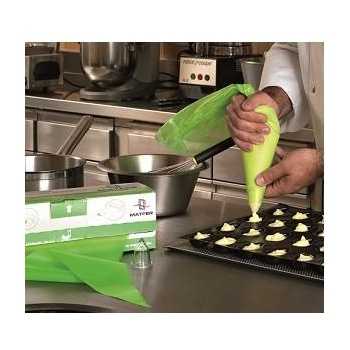 Matfer Bourgeat Heavy Duty Disposable Comfort Green Pastry Bags “Comfort“ Xl
