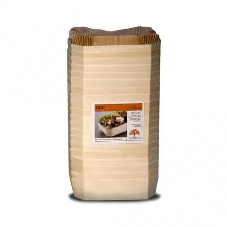 Panibois DUCD Panibois DUC DISCOVERY PACK - 6.88" x 4.38" x 2.38" (10pcs) Wooden Cake Molds Panibois DUCD Panibois DUC DISCOVERY PACK - 6.88" x 4.38" x 2.38" (10pcs) Wooden Cake Molds