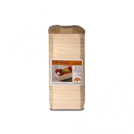 Panibois TPOUCED Panibois TOM POUCE DISCOVERY PACK - 4.5" x 2.38" x 1.38" (10pcs) Wooden Cake Molds Panibois TPOUCED Panibois TOM POUCE DISCOVERY PACK - 4.5" x 2.38" x 1.38" (10pcs) Wooden Cake Molds
