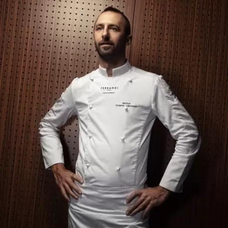 Clement Design CDM-DBW Men's DREAM Chef's Jacket - Long Sleeve (Black or White) Chef Coats & Jackets Clement Design CDM-DBW Men's DREAM Chef's Jacket - Long Sleeve (Black or White) Chef Coats & Jackets