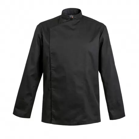Clement Design CDM-FBW Men's FIRENZE Chef's Jacket - Long or Short Sleeves (Black or White) Chef Coats & Jackets Clement Design CDM-FBW Men's FIRENZE Chef's Jacket - Long or Short Sleeves (Black or White) Chef Coats & Jackets