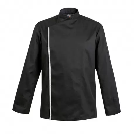 Clement Design CDM-FBW Men's FIRENZE Chef's Jacket - Long or Short Sleeves (Black or White) Chef Coats & Jackets Clement Design CDM-FBW Men's FIRENZE Chef's Jacket - Long or Short Sleeves (Black or White) Chef Coats & Jackets