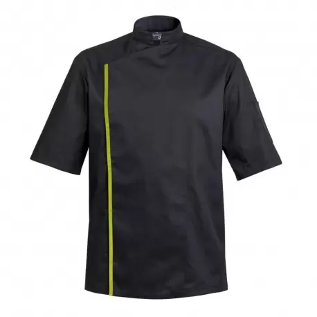 Clement Design CDM-FBW Men's FIRENZE Chef's Jacket - Long or Short Sleeves (Black or White) Chef Coats & Jackets Clement Design CDM-FBW Men's FIRENZE Chef's Jacket - Long or Short Sleeves (Black or White) Chef Coats & Jackets