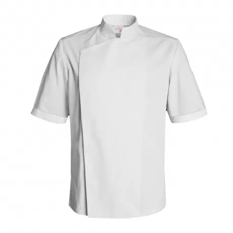 Clement Design CDM-FBW Men's FIRENZE Chef's Jacket - Long or Short Sleeves (Black or White) Chef Coats & Jackets Clement Design CDM-FBW Men's FIRENZE Chef's Jacket - Long or Short Sleeves (Black or White) Chef Coats & Jackets