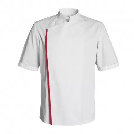 Clement Design CDM-FBW Men's FIRENZE Chef's Jacket - Long or Short Sleeves (Black or White) Chef Coats & Jackets Clement Design CDM-FBW Men's FIRENZE Chef's Jacket - Long or Short Sleeves (Black or White) Chef Coats & Jackets