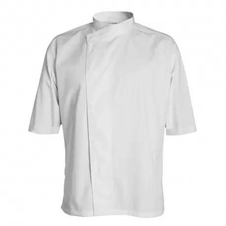 Clement Design CDM-MAW Men's MADISON Chef's Jacket -Long or Short Sleeve (White) Chef Coats & Jackets Clement Design CDM-MAW Men's MADISON Chef's Jacket -Long or Short Sleeve (White) Chef Coats & Jackets