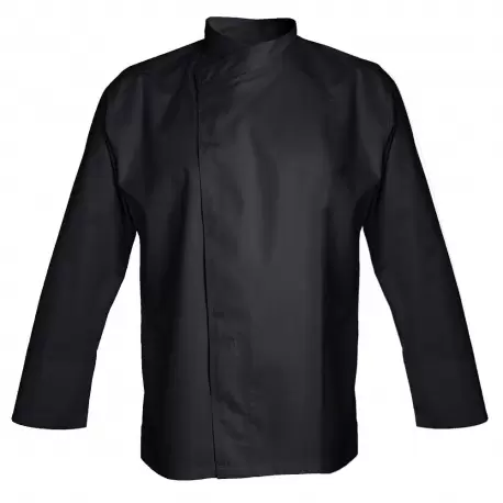 Clement Design CDM-MUB Men's MURANO Chef's Jacket - Long or Short Sleeve (Black) Chef Coats & Jackets Clement Design CDM-MUB Men's MURANO Chef's Jacket - Long or Short Sleeve (Black) Chef Coats & Jackets