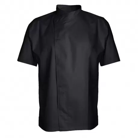 Clement Design CDM-MUB Men's MURANO Chef's Jacket - Long or Short Sleeve (Black) Chef Coats & Jackets Clement Design CDM-MUB Men's MURANO Chef's Jacket - Long or Short Sleeve (Black) Chef Coats & Jackets