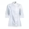 Clement Design CDW-IBW Women's INTUITION Chef's Jacket - Long or Short Sleeve (Black or White) Chef Coats & Jackets
